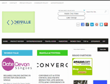 Tablet Screenshot of deiville.com